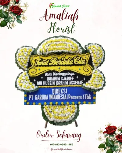 Papan Bunga Duka di Anggrung